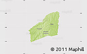 Physical Map of Sarhala, cropped outside