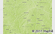 Physical Map of Sarhala