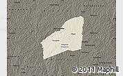Shaded Relief Map of Sarhala, darken