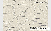 Shaded Relief Map of Sarhala