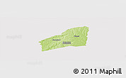 Physical Panoramic Map of Sarhala, cropped outside