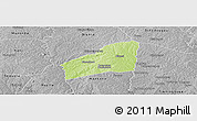 Physical Panoramic Map of Sarhala, desaturated