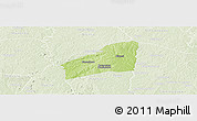 Physical Panoramic Map of Sarhala, lighten