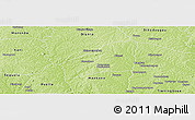 Physical Panoramic Map of Sarhala