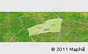 Physical Panoramic Map of Sarhala, satellite outside