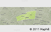 Physical Panoramic Map of Sarhala, semi-desaturated