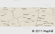 Shaded Relief Panoramic Map of Sarhala