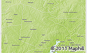 Physical 3D Map of Tieningboue