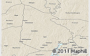 Shaded Relief 3D Map of Tieningboue