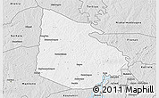 Silver Style 3D Map of Tieningboue