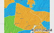 Political Map of Tieningboue