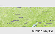 Physical Panoramic Map of Tieningboue