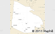 Classic Style Simple Map of Tieningboue