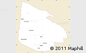Classic Style Simple Map of Tieningboue, single color outside