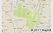 Physical Map of Seguelon, shaded relief outside
