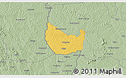 Savanna Style 3D Map of Seydougou