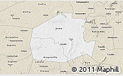 Classic Style 3D Map of Oume