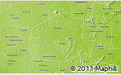 Physical 3D Map of Oume