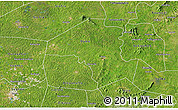 Satellite 3D Map of Oume