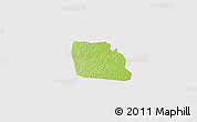 Physical 3D Map of Diegonefla, cropped outside