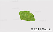 Satellite 3D Map of Diegonefla, cropped outside