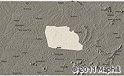 Shaded Relief 3D Map of Diegonefla, darken