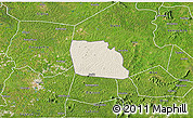 Shaded Relief 3D Map of Diegonefla, satellite outside