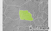Physical Map of Diegonefla, desaturated