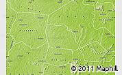 Physical Map of Diegonefla