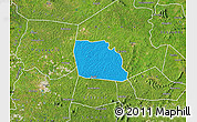 Political Map of Diegonefla, satellite outside