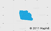 Political Map of Diegonefla, single color outside
