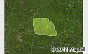 Satellite Map of Diegonefla, darken