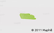 Physical Panoramic Map of Diegonefla, cropped outside