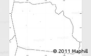 Blank Simple Map of Diegonefla, no labels