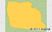 Savanna Style Simple Map of Diegonefla, cropped outside