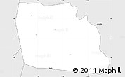 Silver Style Simple Map of Diegonefla