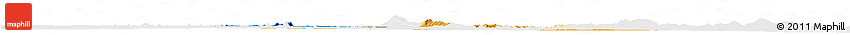 Political Horizon Map of Oume, cropped outside