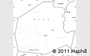 Blank Simple Map of Oume