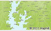 Physical 3D Map of Sakassou