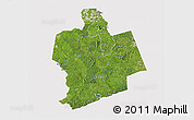 Satellite 3D Map of Sassandra, cropped outside