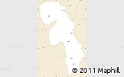 Classic Style Simple Map of Gueyo