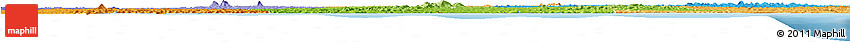 Physical Horizon Map of Sassandra, political shades outside
