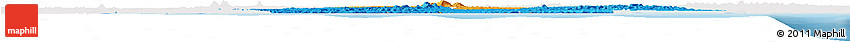 Political Horizon Map of Sassandra, single color outside