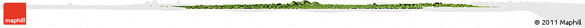 Satellite Horizon Map of Sassandra, cropped outside