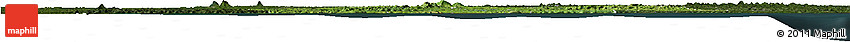 Satellite Horizon Map of Sassandra, darken