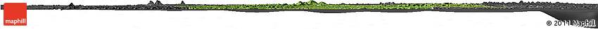 Satellite Horizon Map of Sassandra, darken, desaturated