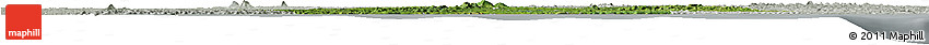 Satellite Horizon Map of Sassandra, lighten, semi-desaturated