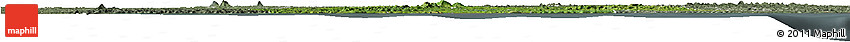Satellite Horizon Map of Sassandra, semi-desaturated