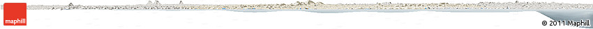Shaded Relief Horizon Map of Sassandra, semi-desaturated