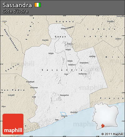 Classic Style Map of Sassandra